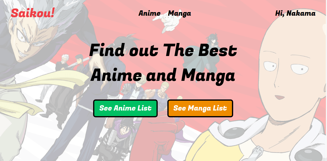 Saikou B APK Download on Android Best Anime  Manga App